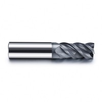 DOHRE special Chamfer 4 Flute Carbide Variable helix End Mills For Stainless Steel Cutting